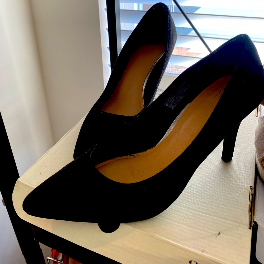 Black heels